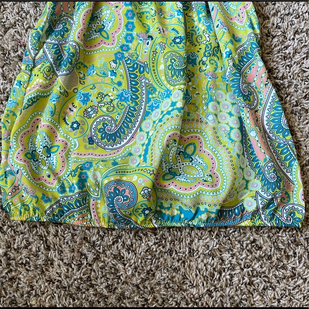 PAISLEY OFF SHOULDER TOP - Picture 4 of 5